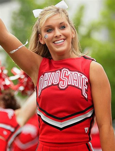 Select from premium Ohio State Buckeyes Cheerleader of the highest quality. . Ohio topless cheerleader pics